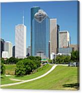 Houston Texas City Skyline Skyscrapers Canvas Print