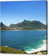 Hout Bay Beautiful View From Chapmans Canvas Print