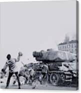 Hungarian Uprising Of 1956 Canvas Print