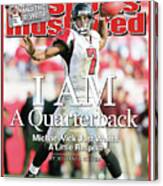 I Am A Quarterback Michael Vick Just Wants A Little Respect Sports Illustrated Cover Canvas Print
