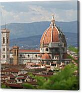 Il Duomo In Florence, Tuscany Italy Canvas Print