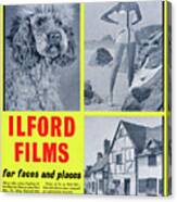 Ilford Photographic Film Canvas Print