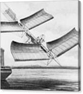 Illustration Of Langley Aerodrome No. 5 Canvas Print