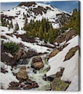 Independence Pass Stream Canvas Print