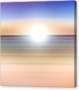 India Colors - Abstract Sun Canvas Print