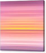 India Colors - Abstract Wide Sunrise Canvas Print