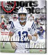 Indianapolis Colts Andrew Luck, 2018 Nfl Football Preview Sports Illustrated Cover Canvas Print
