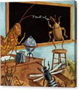 Insect School Canvas Print