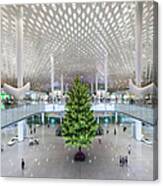 Interior Of The New Shenzen Airport Canvas Print