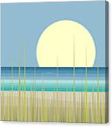 Island Beach Canvas Print