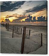 Isle Of Palms Beach Dunes Canvas Print
