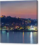 Istanbul Panorama. Panoramic Image Canvas Print