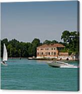 Italy, Venice, Lido Island, Lido Canvas Print