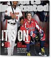 Its On Adam Jones And Alex Ovechkin Sports Illustrated Cover Canvas Print