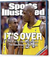 Its Over The Fall Of The Lakers And The Resetting Of The Nba Sports Illustrated Cover Canvas Print