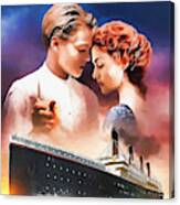 Jack And Rose - Titanic Canvas Print