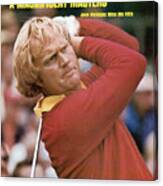 Jack Nicklaus, 1975 Masters Sports Illustrated Cover Canvas Print