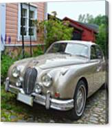 Jaguar Mark 2 In Porvoo Canvas Print