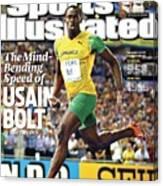 Jamaica Usain Bolt, 2009 Iaaf World Championships In Sports Illustrated Cover Canvas Print