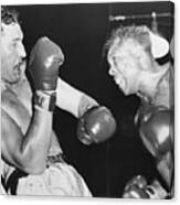 James Parker Blocking Archie Moore Punch Canvas Print