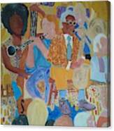 Jazz Band Canvas Print