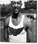 Jesse Owens Canvas Print