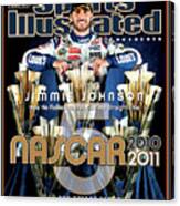Jimmie Johnson, 2010 Sprint Cup Champion Sports Illustrated Cover Canvas Print