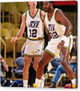 John Stockton & Karl Malone Utah Jazz 8 x 10 Framed Basketball