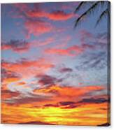 Kamole Beach Sunset Canvas Print