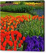 Keukenhof Gardens In Holland Canvas Print