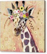 Klimt Giraffe I Canvas Print