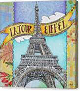 La Tour Eiffel Canvas Print