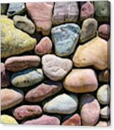 Laguna Beach Rocks-o-color Canvas Print
