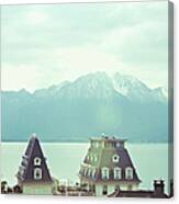 Lake Geneva, Lausanne, Switzerland Canvas Print