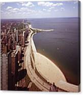 Lake Shore Drive From The Air Canvas Print