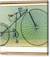 Lawsons Bicyclette Canvas Print