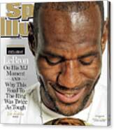 Lebron Exclusive Sports Illustrated Cover Canvas Print
