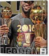 Lebron: What More Can I Say? Slam Cover Canvas Print