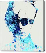 Legendary Andy Warhol Watercolor Canvas Print