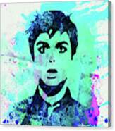 Legendary Green Day Watercolor Canvas Print