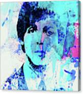 Legendary Paul Watercolor Canvas Print