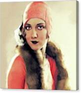 Leila Hyams, Vintage Actress Canvas Print