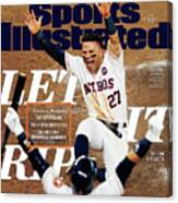 Let It Rip 2017 World Series Preview Issue Sports Illustrated Cover Canvas Print