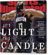 Lets Light This Candle Sports Illustrated Cover Canvas Print