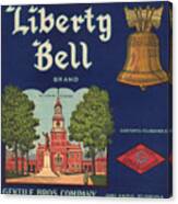 Liberty Bell Brand Canvas Print