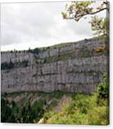 Limestone Cliffs Canvas Print