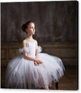 Little Ballerina* Canvas Print