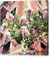 Little Italian Roses Canvas Print