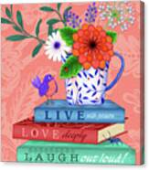 Live Laugh Love Canvas Print