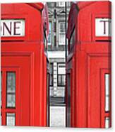 London Telephones Canvas Print